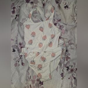 Strawberry Print Swimsuit